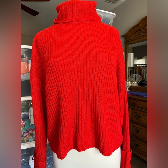 Red Turtleneck - Picture 1 of 7